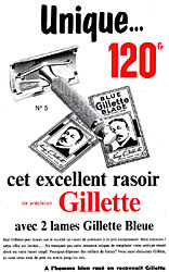 Marque Gilette 1955