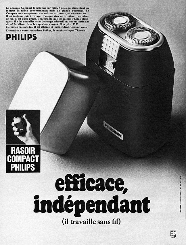 Publicité Philips 1970