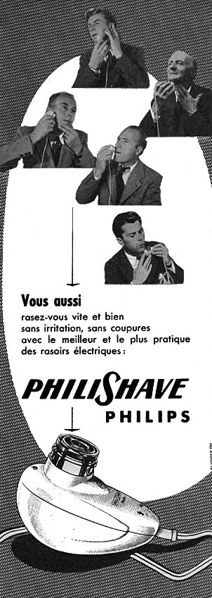 Publicité Philips 1952