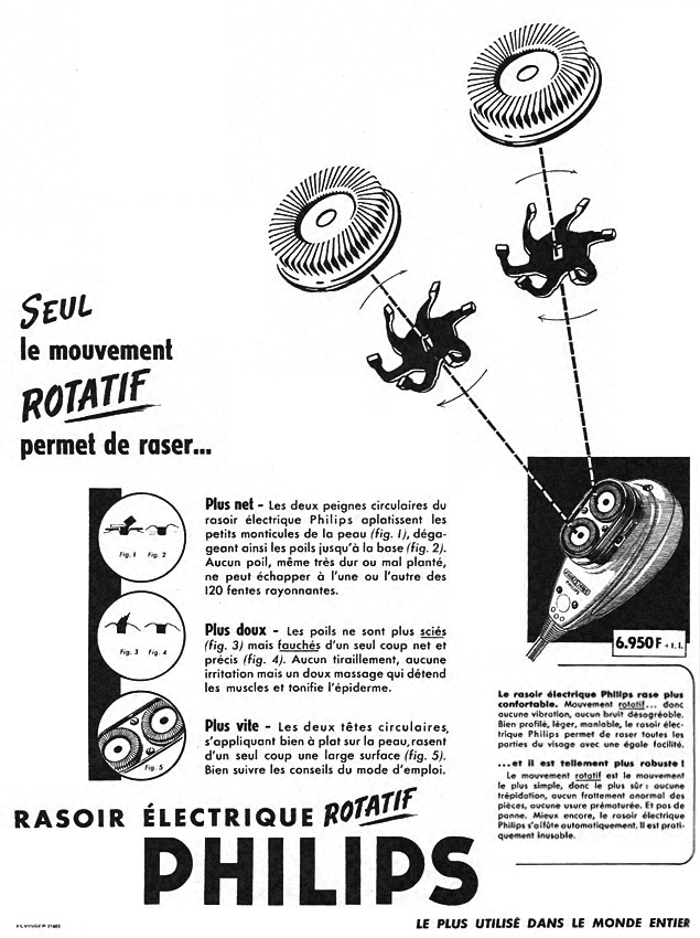 Publicité Philips 1955