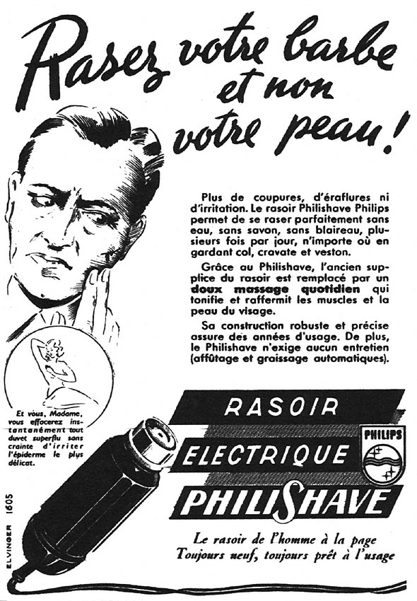 Publicité Philips 1949