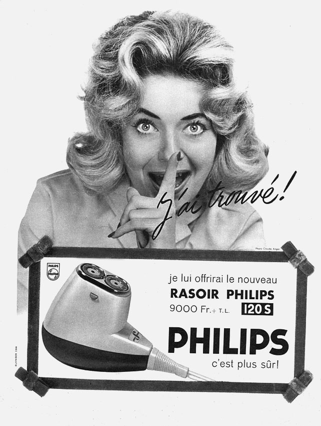 Publicité Philips 1958