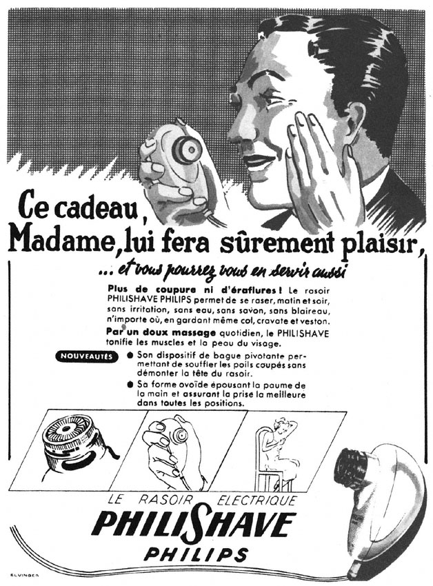 Publicité Philips 1950