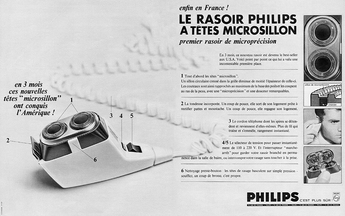 Publicit� Philips 1966