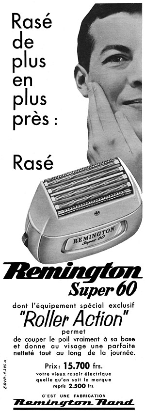 Publicité Remington 1957