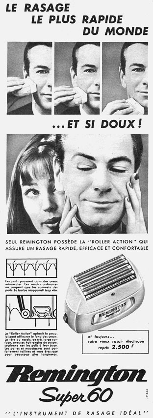 Publicité Remington 1958