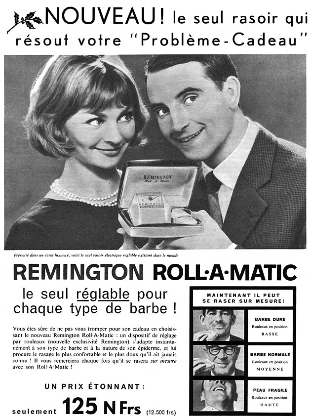 Publicité Remington 1959