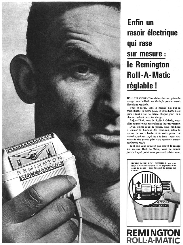 Publicité Remington 1960