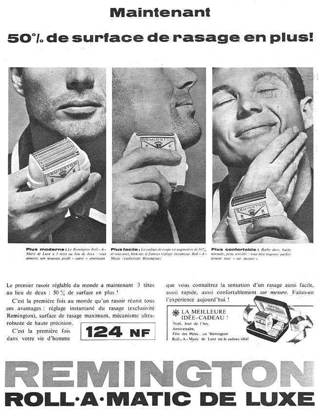 Publicité Remington 1961