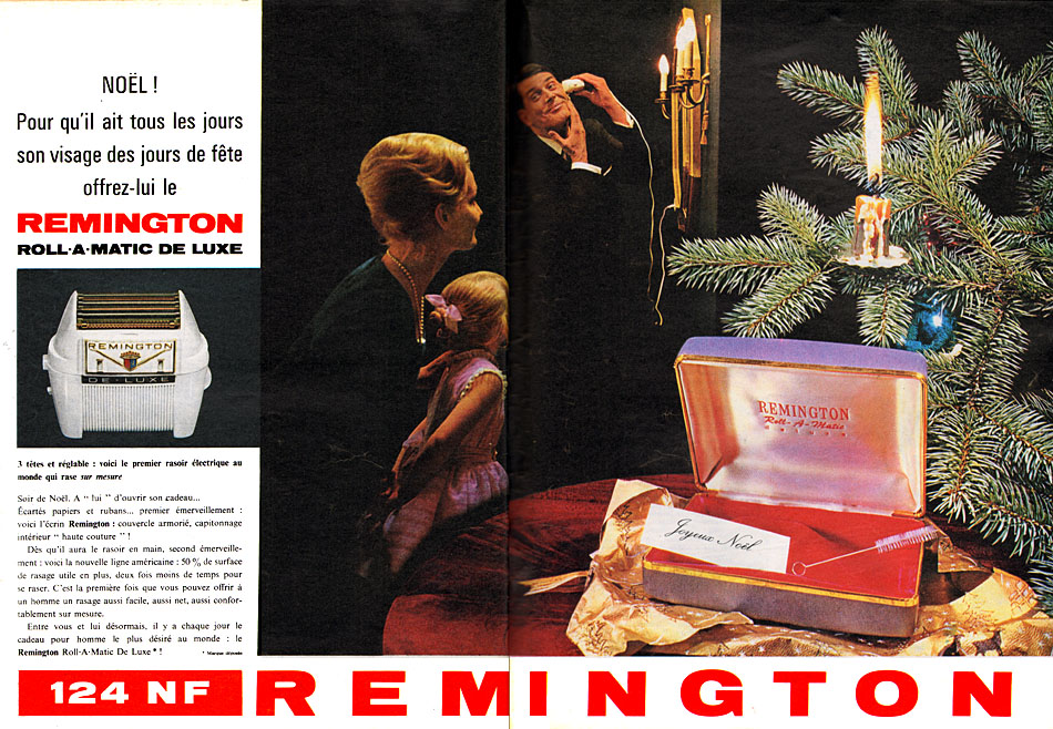 Publicité Remington 1961