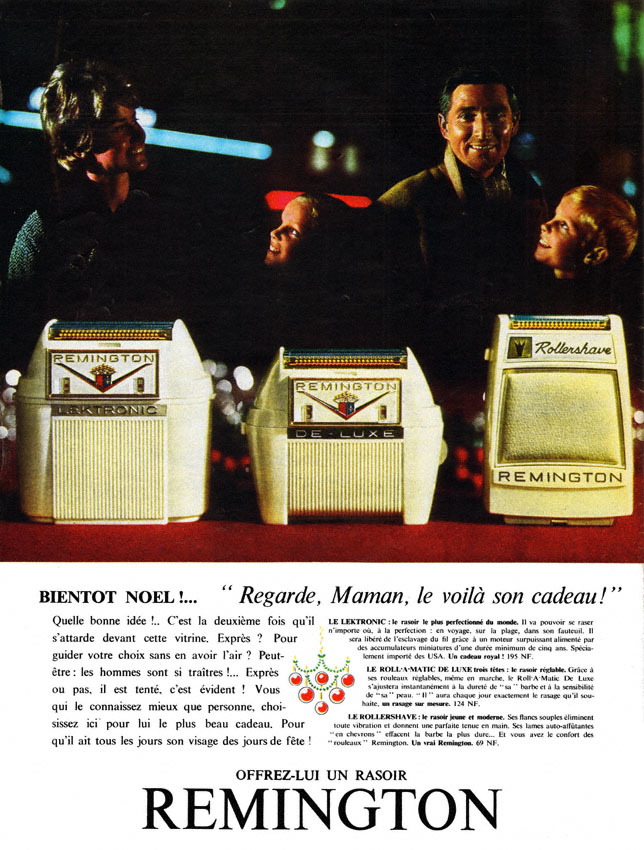 Publicité Remington 1962