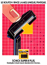 Publicit Schick 1981