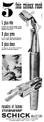 Publicit Schick 1962