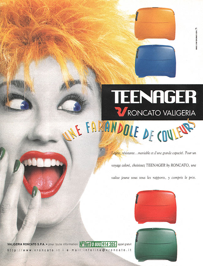 Publicité Bagages 1999