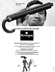 Publicité Knirps 1966