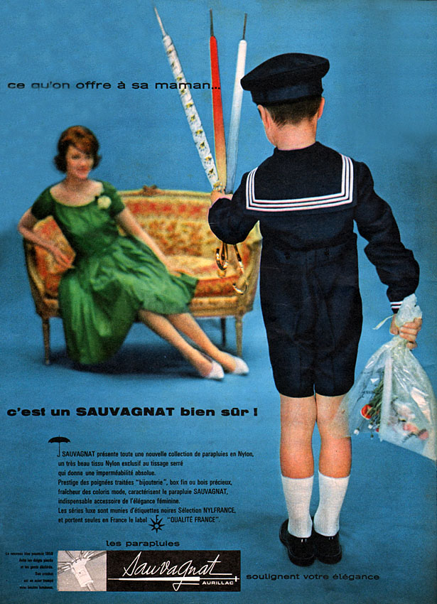 Publicité Sauvagnat 1959