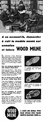 Publicit Wood Milne 1954