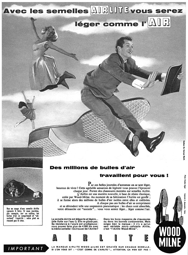 Publicité Wood Milne 1959