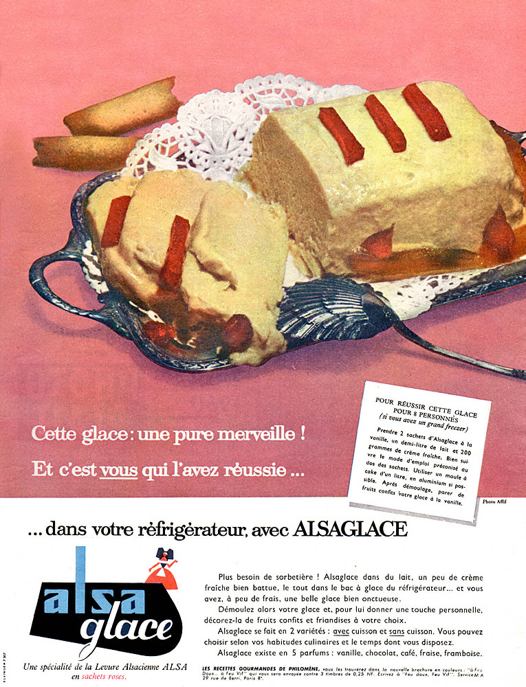 Publicité Alsacienne 1960