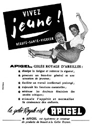 Publicit Apigel 1955