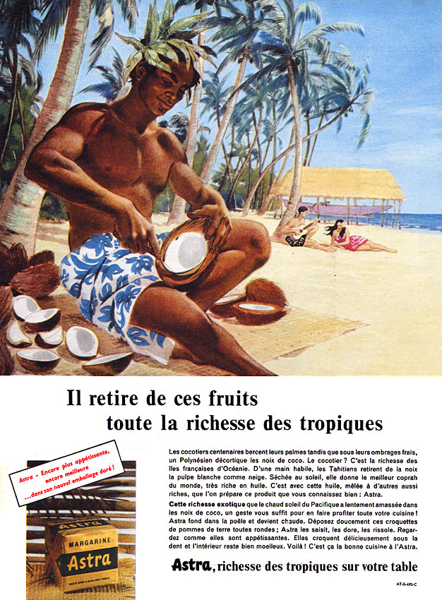 Publicité Astra 1957