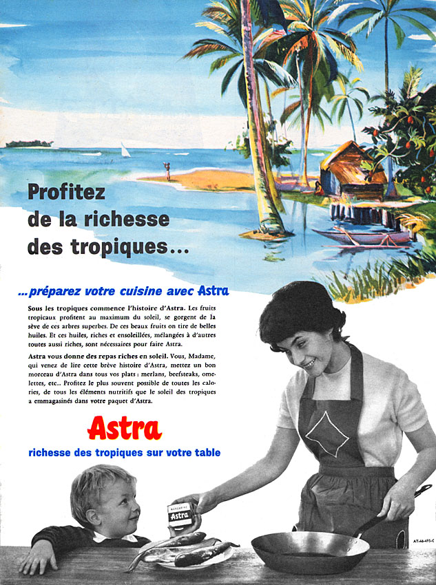 Publicité Astra 1959