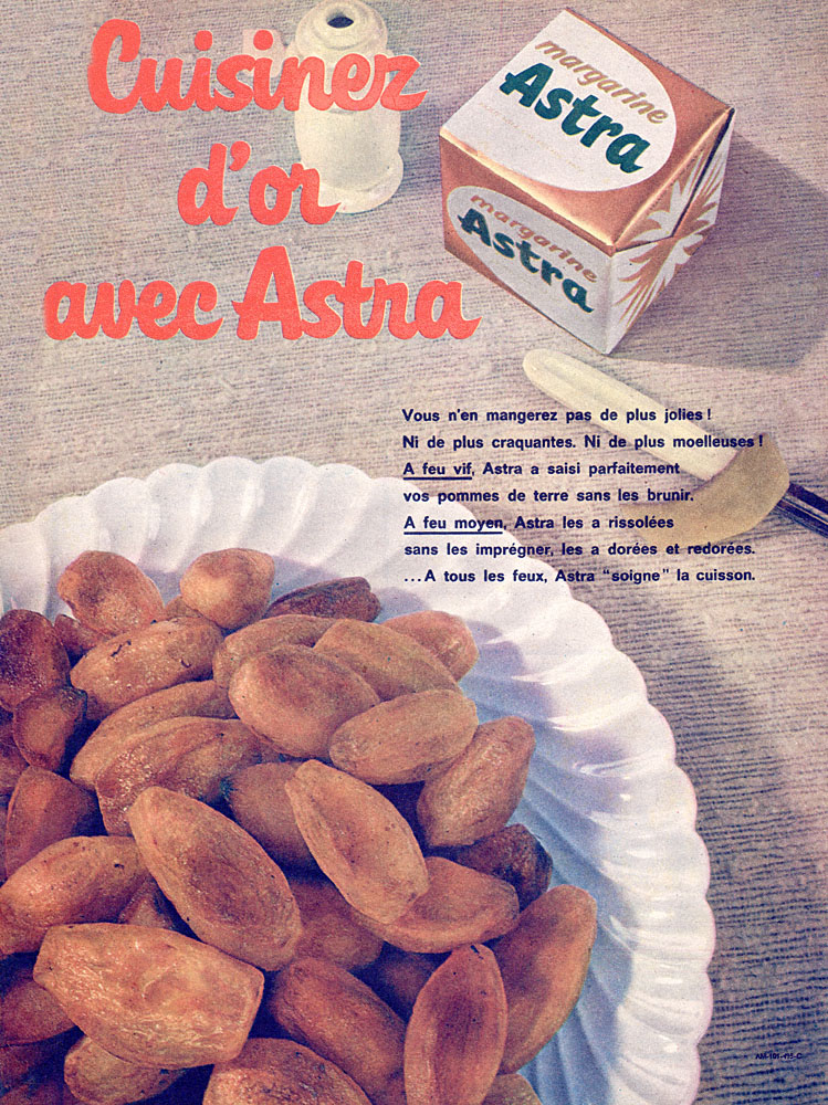 Publicité Astra 1960