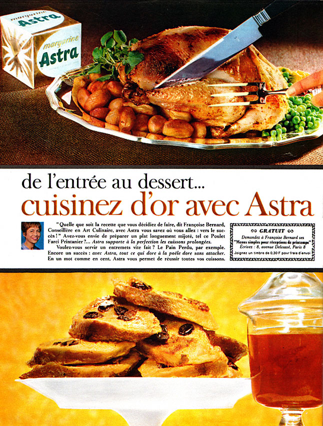 Publicité Astra 1965