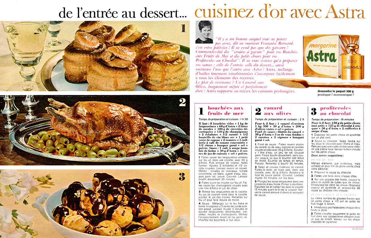 Publicit� Astra 1965