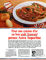 Publicité Astra 1966