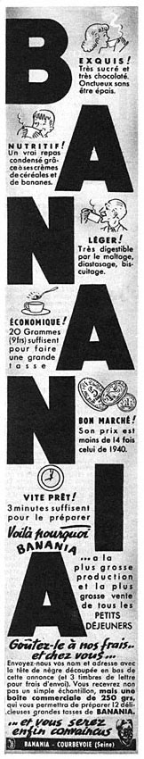 Publicité Banania 1951