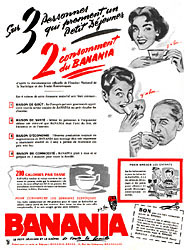 Publicit Banania 1956