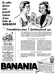 Marque Banania 1958