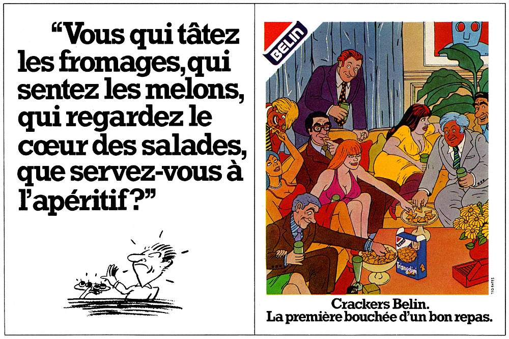 Publicité Belin 1978