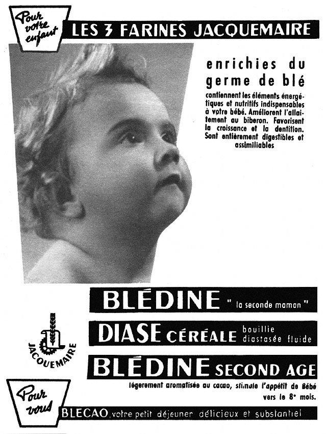 Publicité Bldine 1954