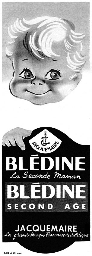 Publicité Bldine 1955