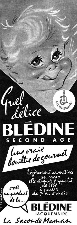 Publicité Bldine 1955