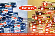 Publicit Brun 1963
