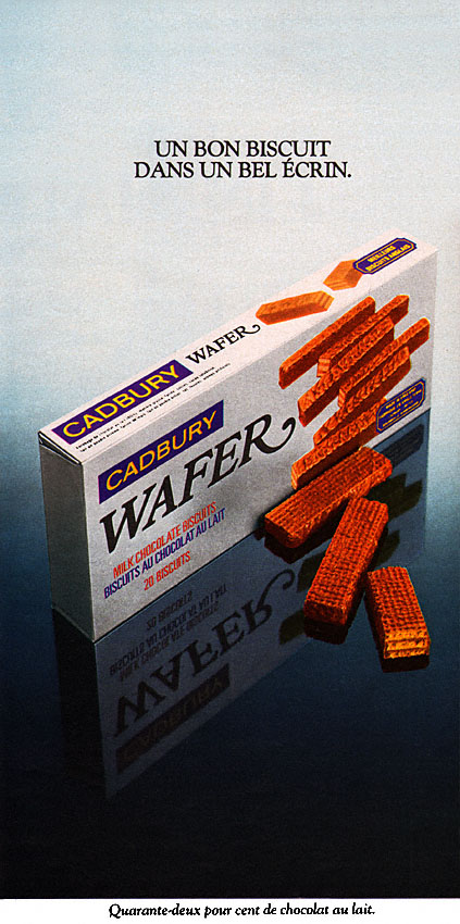 Publicité Cadbury 1977