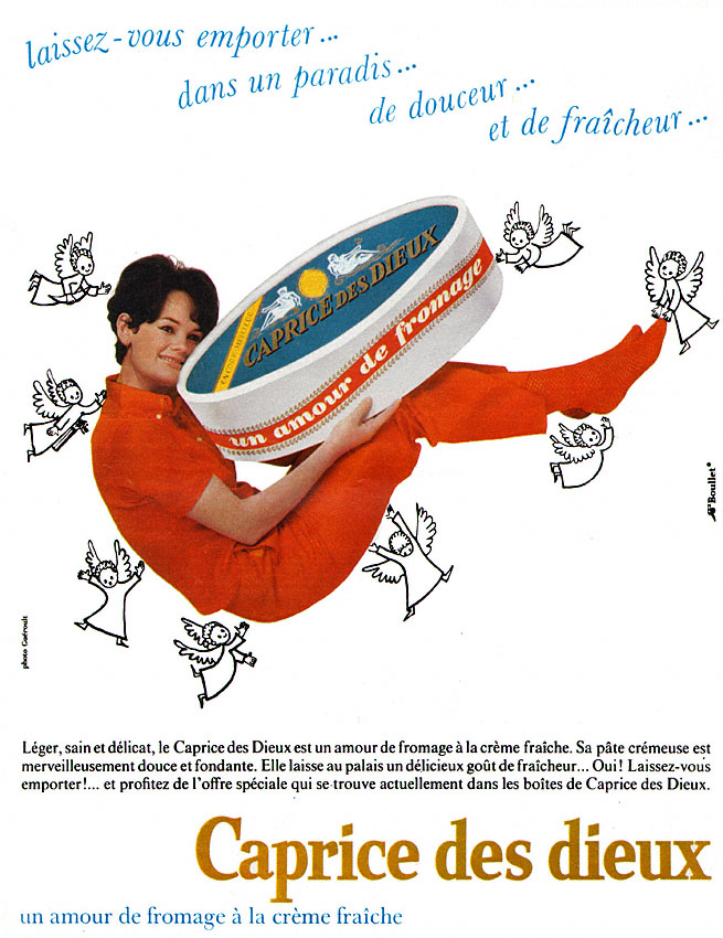 Publicité Caprice des Dieux 1968