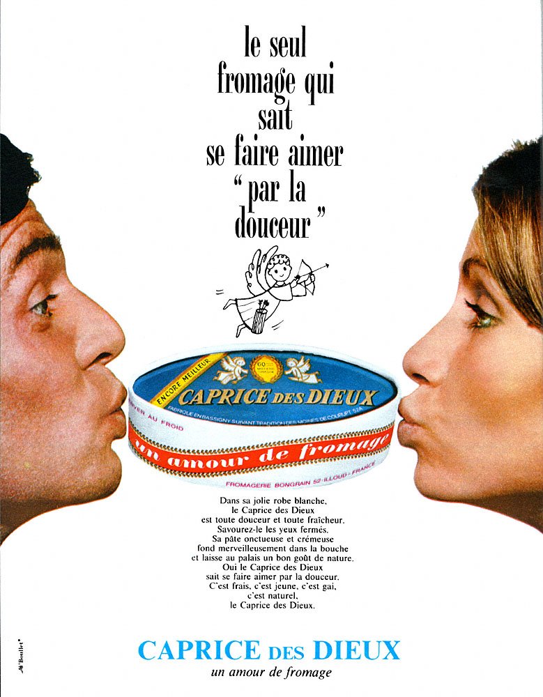 Publicit� Caprice des Dieux 1969