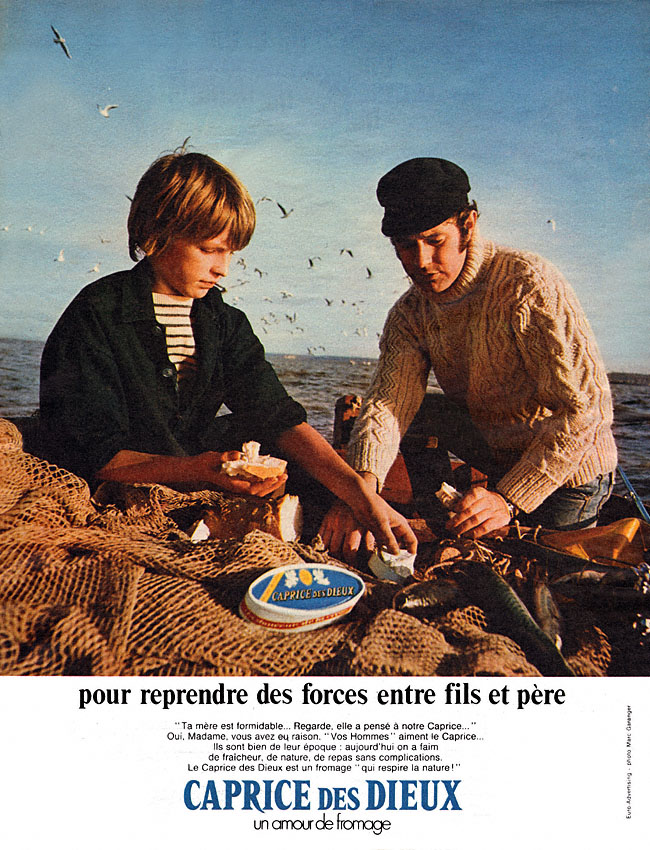 Publicité Caprice des Dieux 1971