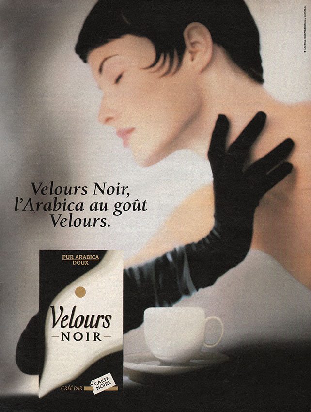 Publicité Carte Noire 1995