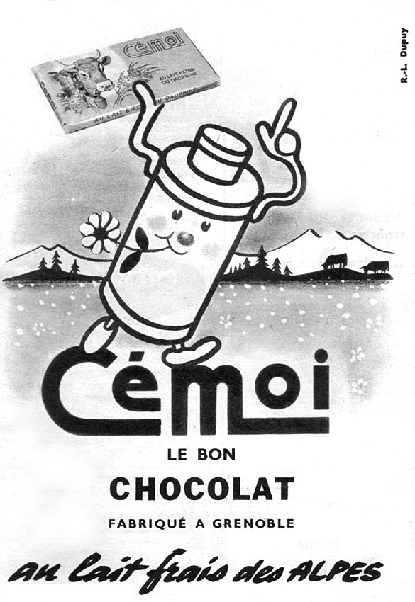 Publicité Cemoi 1952