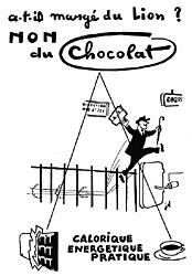 Marque Chocolat 1953