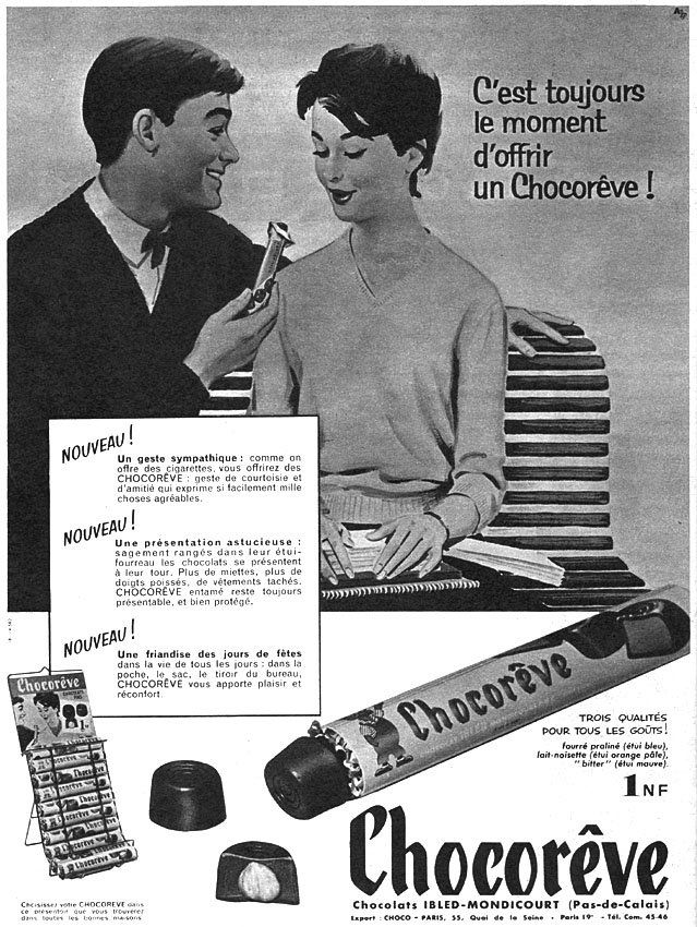 Publicité Chocorve 1960