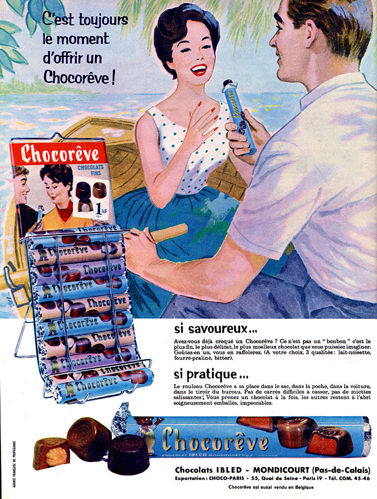 Publicité Chocorve 1961