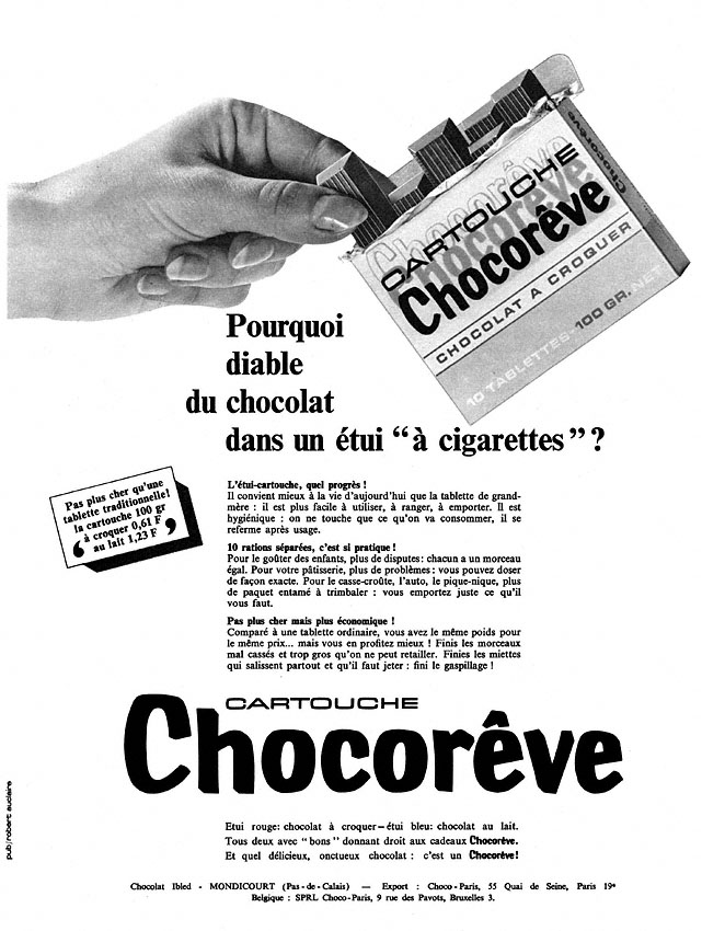 Publicité Chocorve 1966