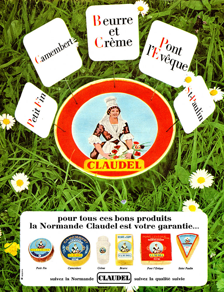 Publicit� Claudel 1965