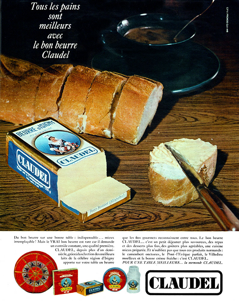 Publicit� Claudel 1966